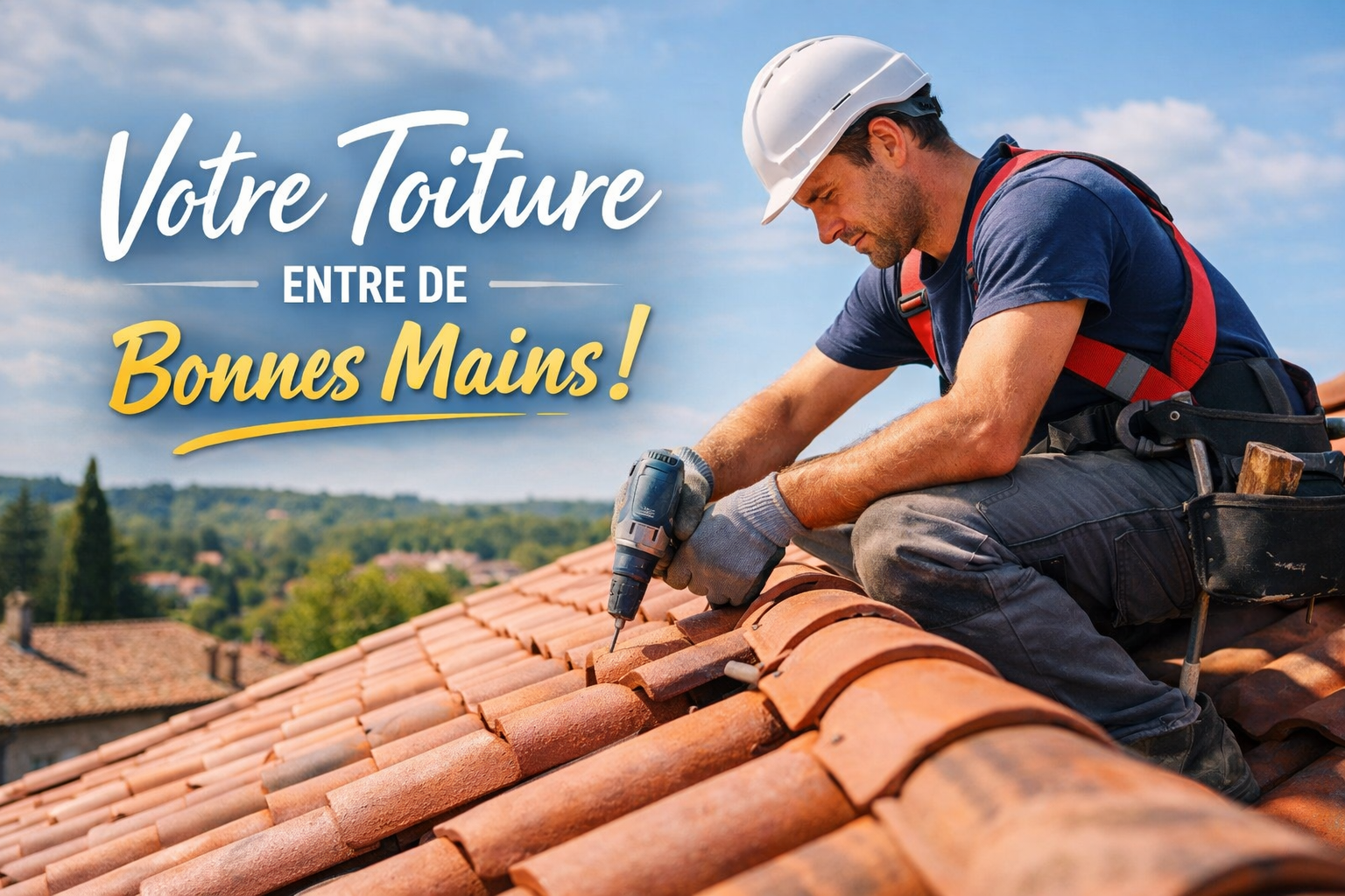 Artisan couvreur en rénovation de toiture au Plan-de-la-Tour